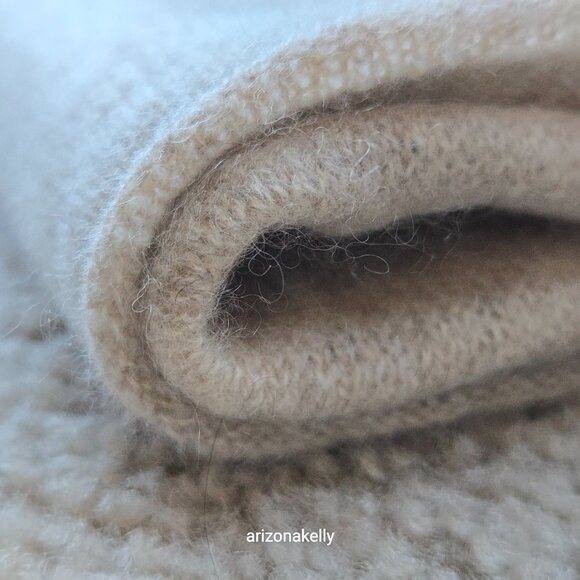 NWOT J. Crew Cashmere Wrap Heather Stone - Picture 5 of 15